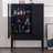 Black Solid wood Display Cases-121320170