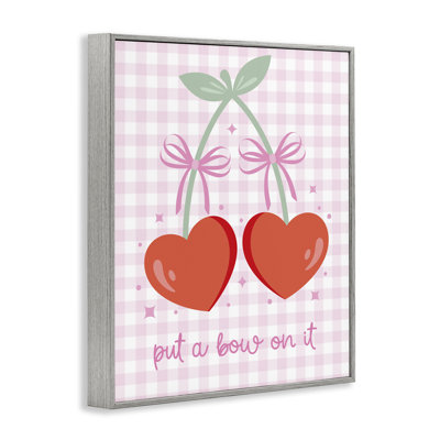 «Put A Bow On It», art giclée cerises par Ilis Avilés