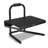 Mount-It! Height Adjustable Footrest for Standing and Sitting, Under The Desk Footrest with Handle