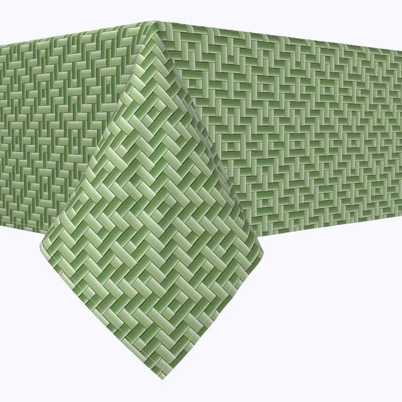 Visconti Geometric Square Tablecloth, 84" x 84"