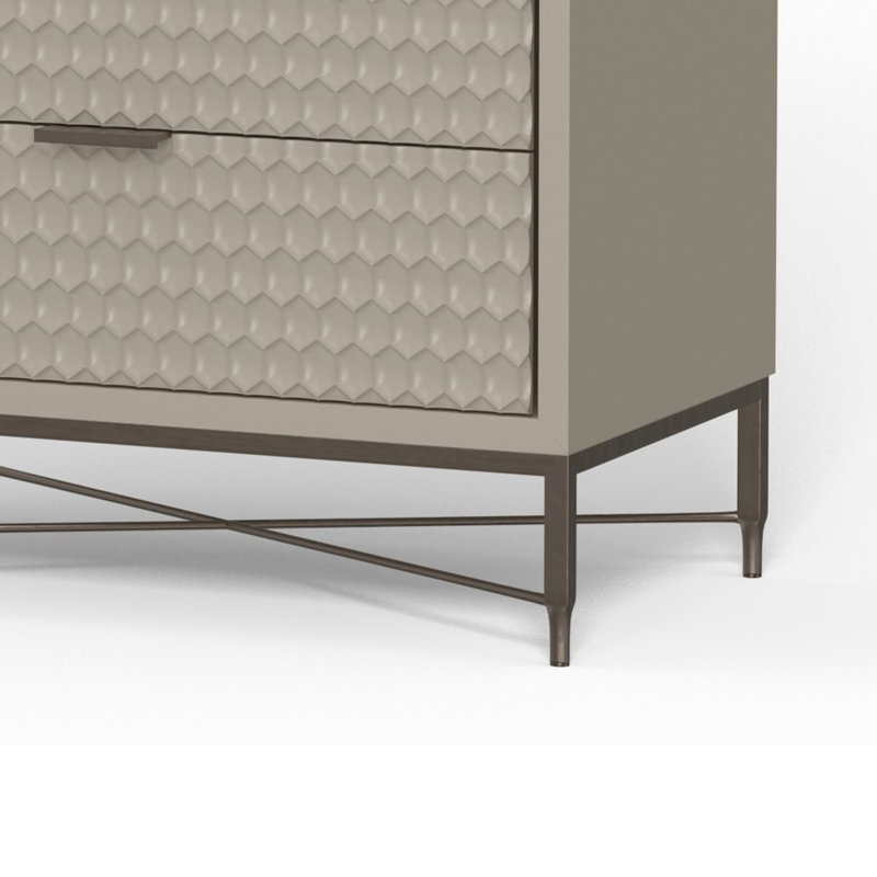 30'' W 5 - Drawer Dresser, Taupe Gray