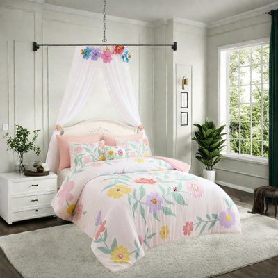 Floral Comforter Set