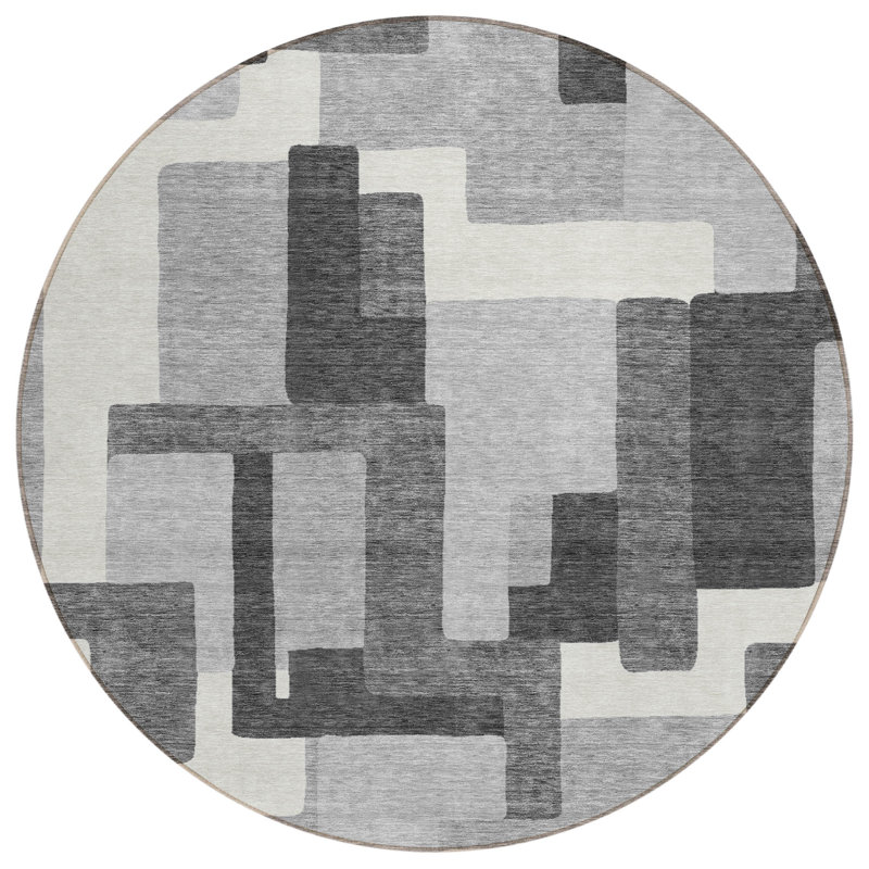 Tapis intérieur / extérieur Neysa, Rond 8 pi