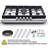 JOEAONZ 30" Stainless Steel 5 Burner Cooktop