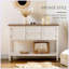 Console en bois massif 45,25 po