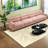 Spacious Sectionals Wood Frame Modern Pink Cloud Couch For Home
