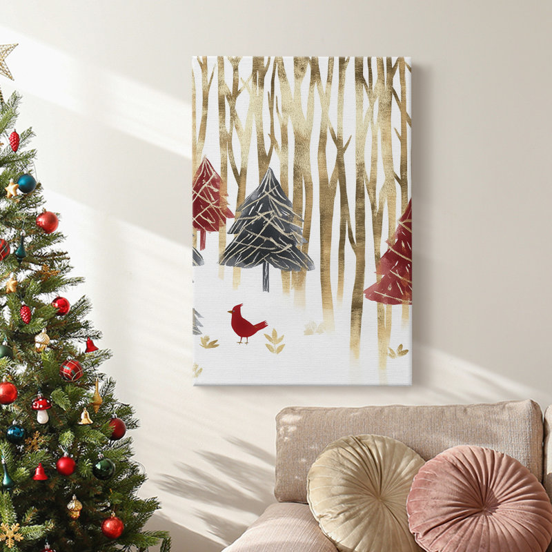 Christmas Holiday Art - Gallery Wrapped Canvas CDXL