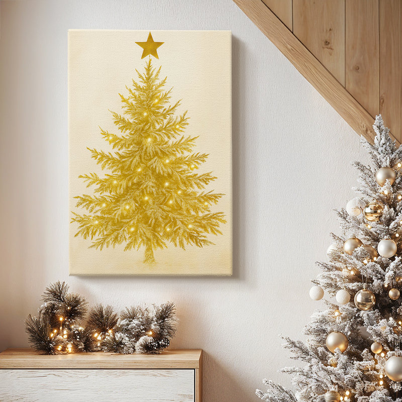 «Twilight of Golden Whisper», toile tendue avec châssis de qualité supérieure, H 60 po x l 40 po