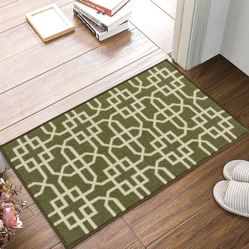 Husnein Geometric Area Rug, Rectangle 80 x 150 cm