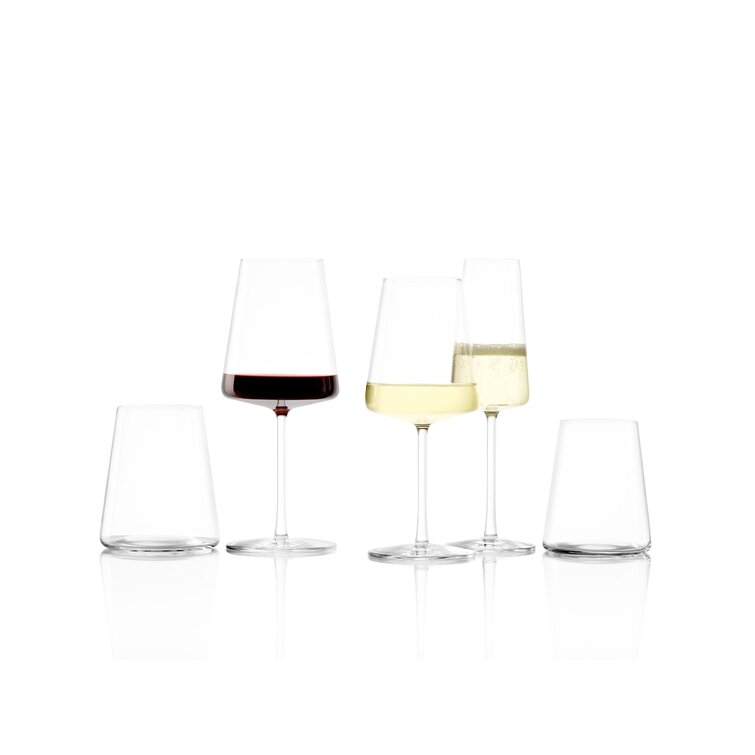 Stemless Wine Glasses Set 4 (18 oz) – Hand-Blown Crystal Lead-Free Short  Wine Glasses – Elegant Mode…See more Stemless Wine Glasses Set 4 (18 oz) –