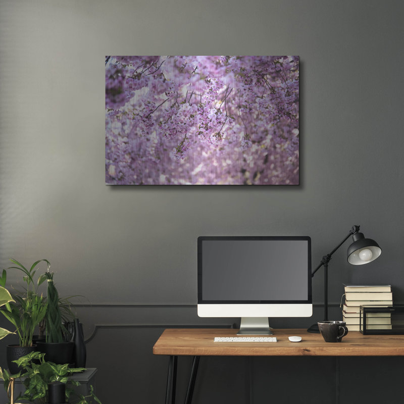 "Fleurs de cerisier" par Nicklas Gustafsson, H 24 po x l 36 po