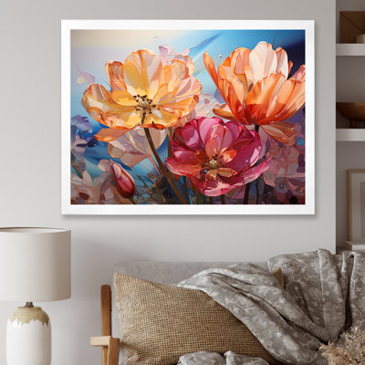 «Glass Tulips», impression sur toile