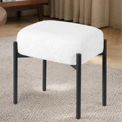 Jonuz Steel Accent Stool