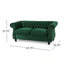 Causeuse en velours Causeuse-133038742