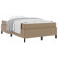  Structure de lit avec matelas cappuccino en similicuir 47,2 po x 78,7 po-193378339-193378328