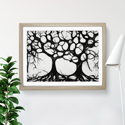 Cosmopolitan Trees - Single Picture Frame Print