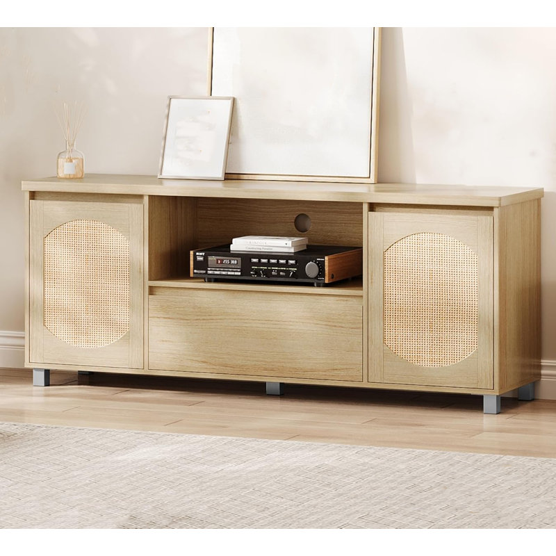 Tv Stand For 65 Inch Tv, Modern Tv Media Console Cabinet Furniture For Living Room, Bedroom