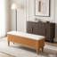 Banc de rangement avec repose-pieds 50,8 pouces-130059880