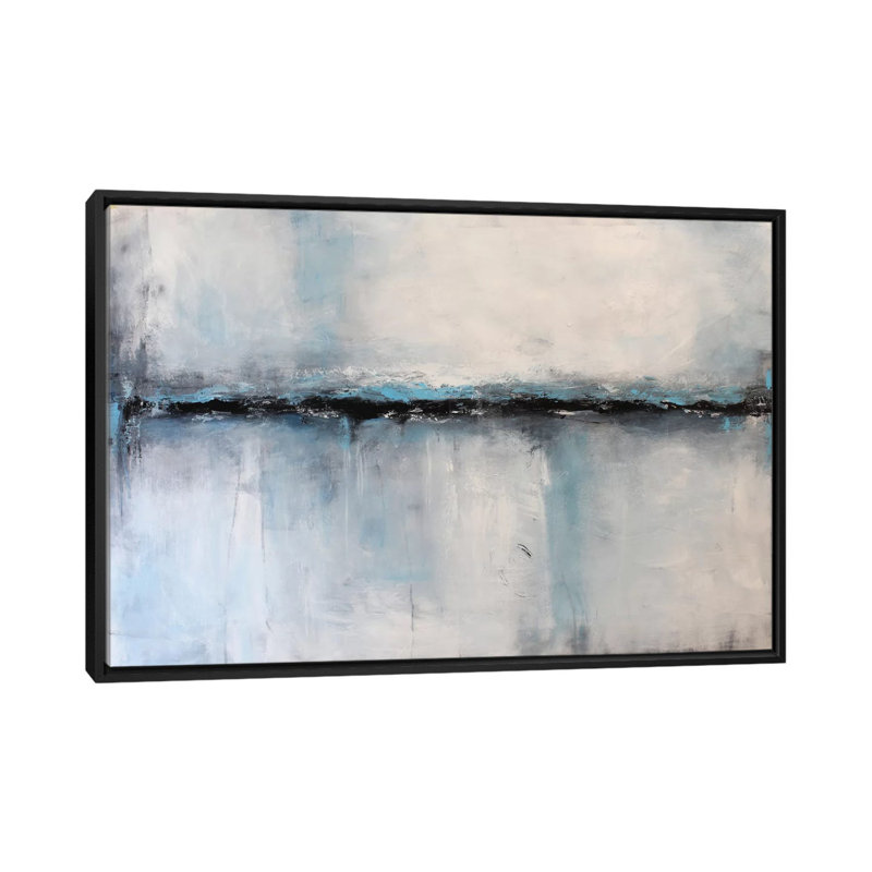 « souvenirs », impression sur toile, H 18 po x l 26 po x p 1,5 po, Toile avec cadre noir, Pas de tapis