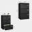 40''H Metal Vertical File Storage Cabinet For Office And Home With Lock And 3 Drawers-1999794787