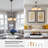Choi 3-Light Flush Mounted Pendant Lighting Chandelier For Hallway Loft Kitchen Bar Close To Ceiling-106956992