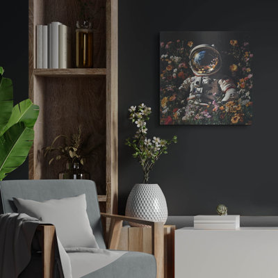  'Homesick' by Rich Monet Metal Wall Art, 24" x 24"