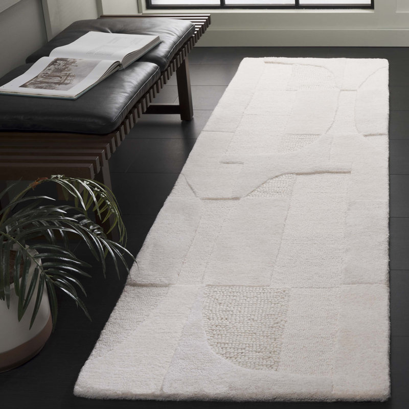 Tapis en laine Alistair, Tapis de couloir 2 pi 3 po x 8 pi
