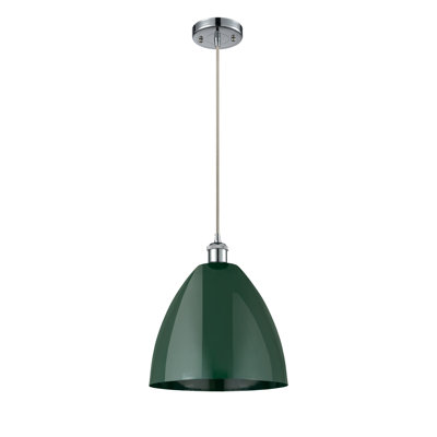 Plymouth Dome 1 - Light Single Drop Pendant Pendant