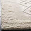 Tapis géométrique en laine / coton noué à la main Inelda-1731901003
