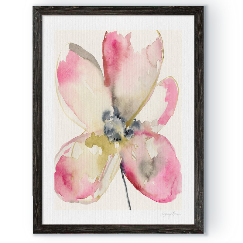 « magenta pétales ii » par paul cezanne-cadre photo, reproduction d’art, H 30 po x l 22 po x P 1 po