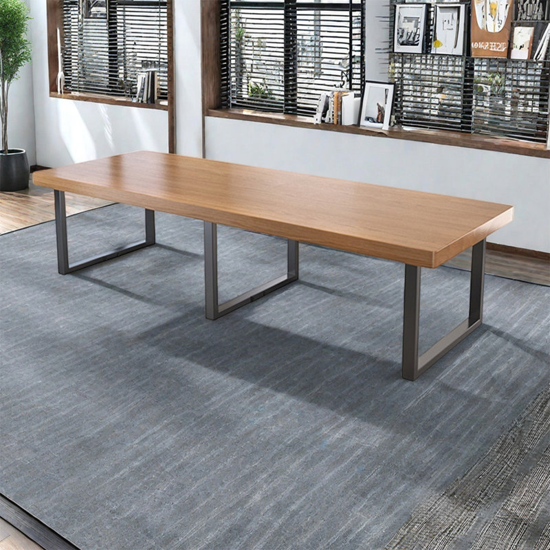 Table de conférence Nordic Cedar, H 29,53 po x L 118,11 po x l 39,37 po