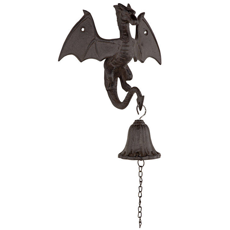 Design Toscano Gothic Décor Bronze Hanging Bell & Reviews