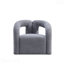 Méridienne Darian Boucle en gris-679508682