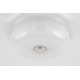 Alfonso 2 Light Glass Flush Mount