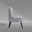 Caveney Upholstered Slipper Chair-2130670747