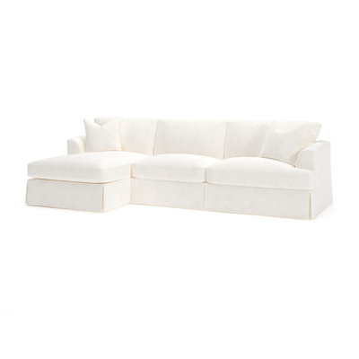 Lucia Linen Sofa and Chaise