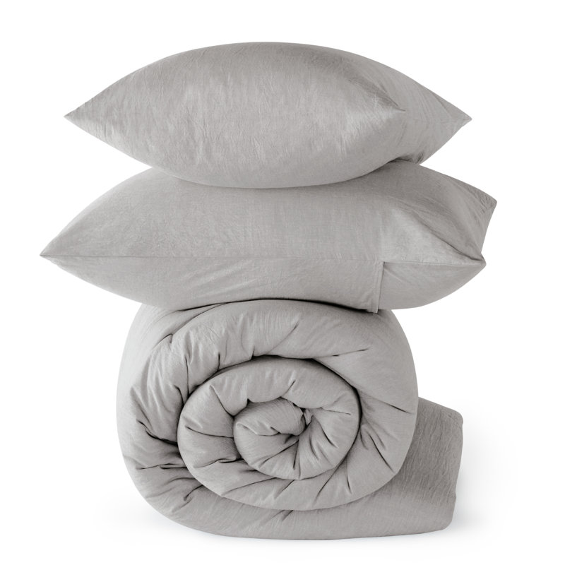Best Seller Bedsure Cotton Fabric With Microfiber Inner Fill Comforter Set, 143TC, Cal King Comforter with 2 Pillowcases