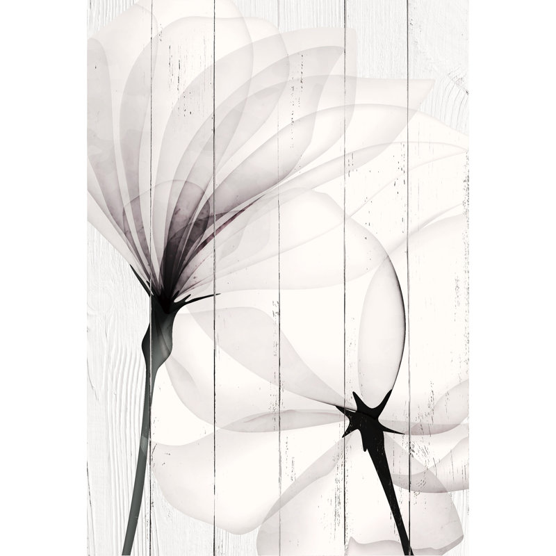 "Layered Petals", art mural sur toile, H 36 po x l 48 po