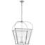 Chapman & Myers Riverside Small Square Lantern-51180343-51203467