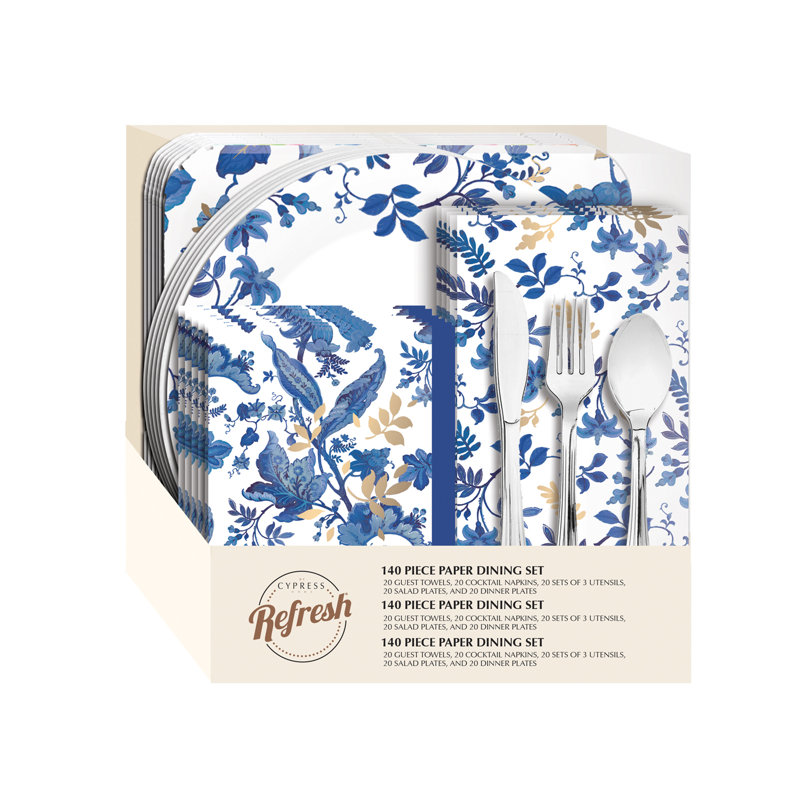 Ensemble de fournitures pour 10 invités