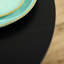 Krishina Round Dining Table with Steel Base, Modern Kitchen Table-68337127