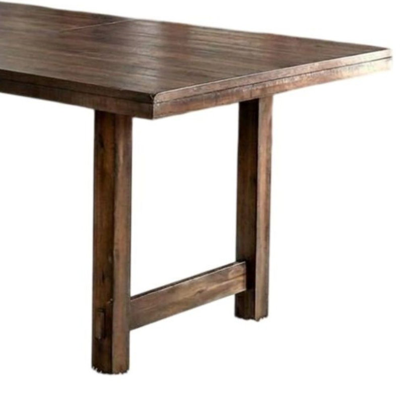 Tavion Walnut Dining Table Seats 6