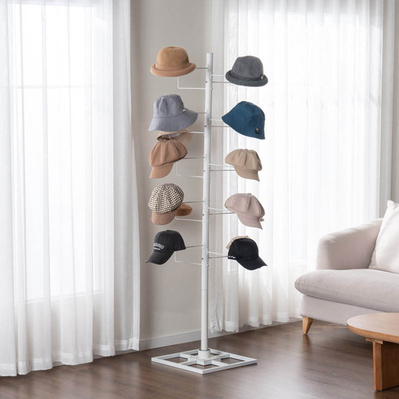 Iron Freestanding 20 - Hook Coat Rack