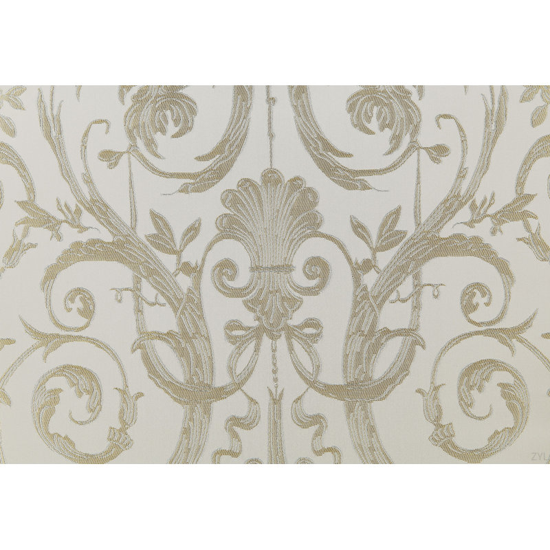 Chaise avec accoudoirs en tissu et champagne (ensemble de 2)