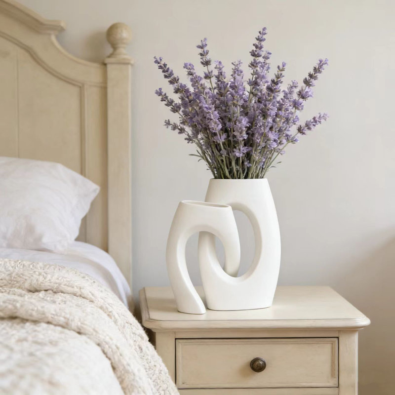 Ensemble de 2 vases en céramique