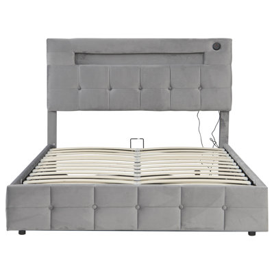 Dekari Upholstered Ottoman Storage Bed