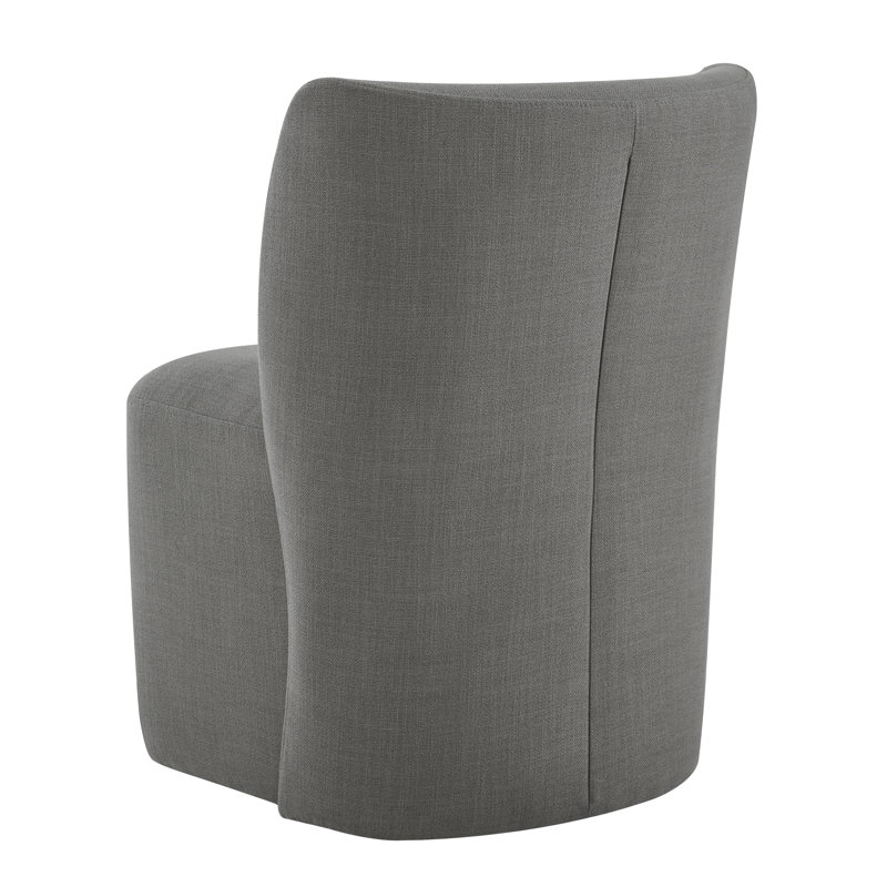 Chaise rembourrée Madie, Lin performance Effie Flint