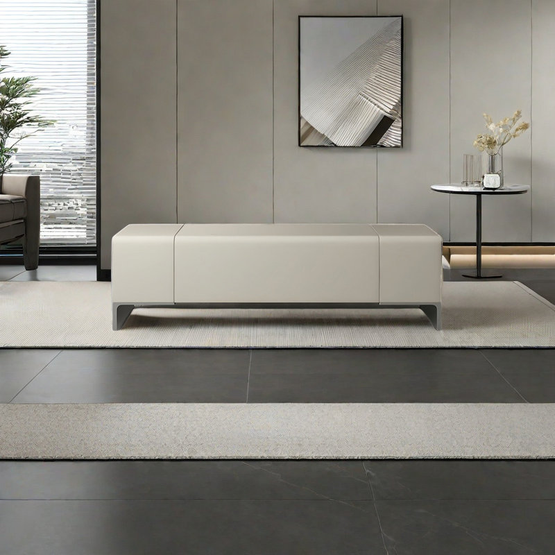 Dairo Upholstered Bench, 17.71" H x 59.05" W x 16.53" D