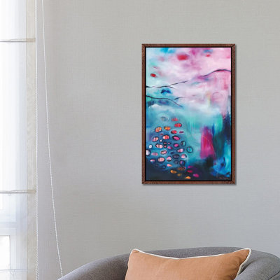 Waiting In Gentleness by Brenda Mangalore - Floater Frame Gallery-Wrapped Canvas Giclée on Canvas