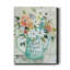 «Daisy Pitcher Bouquet» par Carol Robinson, reproduction d'art sur toile tendue-147510069